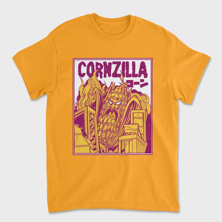 Corn Zilla, Унисекс Мъжка Тениска