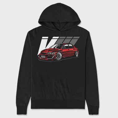 LANCER EVO VIII, Unisex Men's Hoodie