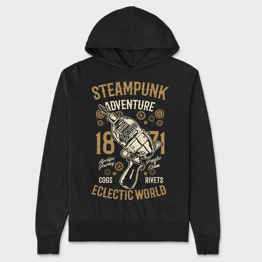 Steampunk Adventure, Unisex Men's Hoodie