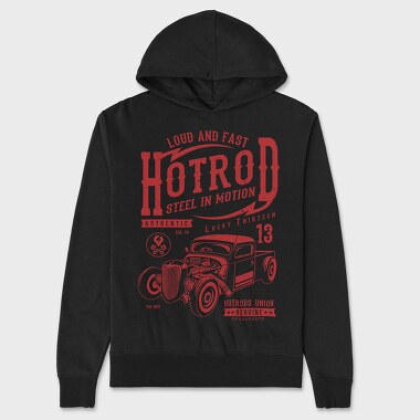 Steel In Motion, Unisex Men's Hoodie