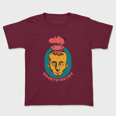 Overthinking, Kids' T-Shirt