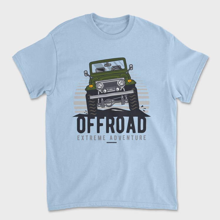 Go Kart Racing, Унисекс Мъжка Тениска