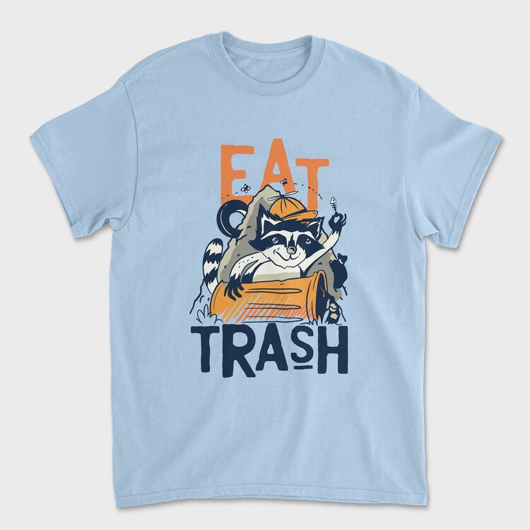 Eat Trash, Унисекс Мъжка Тениска