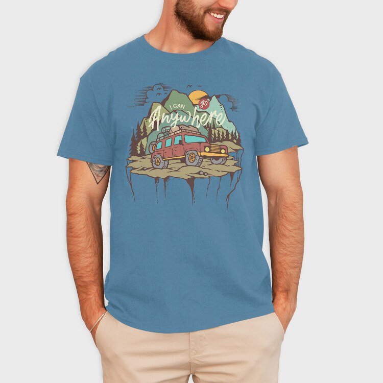 The Extreme Downhill, Unisex Men's T-Shirt