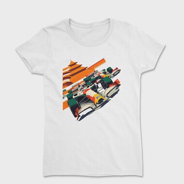 Bauhaus Formula Racing Car, Women's T-Shirt