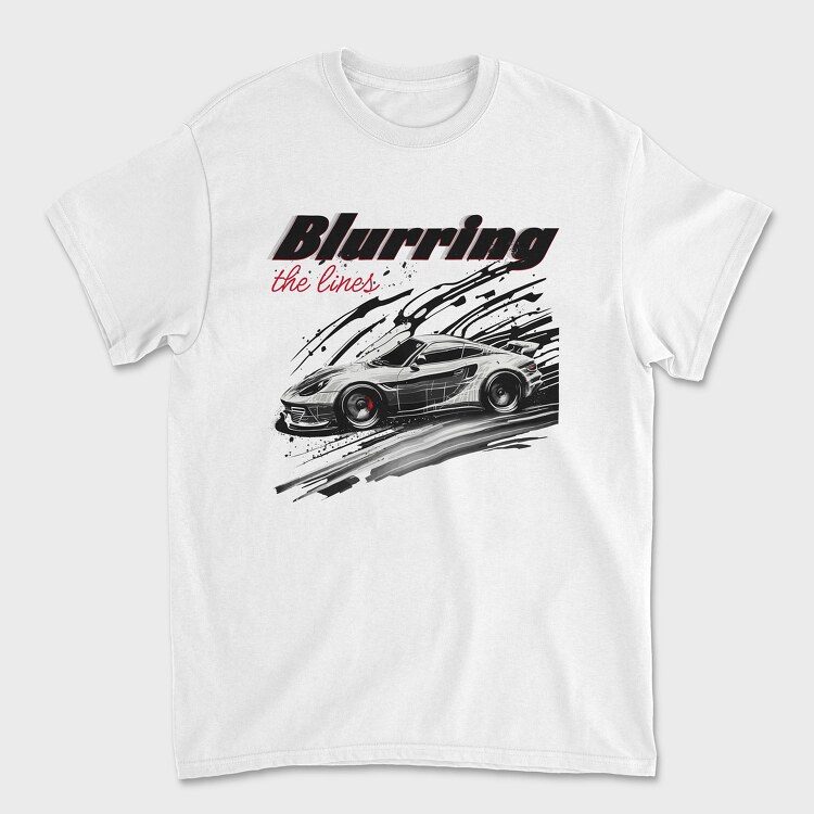 Унисекс Мъжка Тениска, Car Sport Motion
