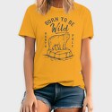 Classic Car Beach Trees, Women's T-Shirt
