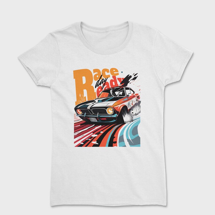 Classic Racing Car Comic, Дамска Тениска