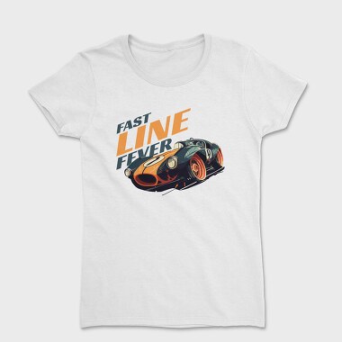 Classic Racing Car Fast Line Fever, Women's T-Shirt