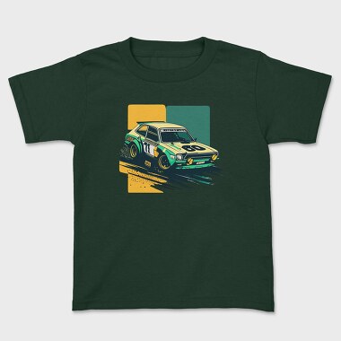 Classic Rally Racing Car, Kids' T-Shirt