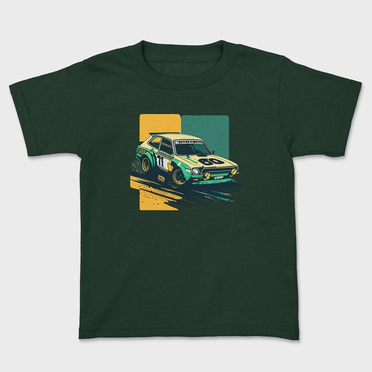 Classic Rally Racing Car, Kids' T-Shirt