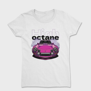 Classic Sports Car Front Perspective High Octane, Women's T-Shirt
