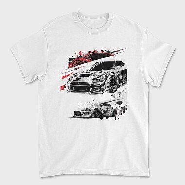 Unisex Men's T-Shirt, Custom Auto Japanese Perspectives