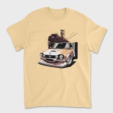 Custom Racing Car Anime, Unisex Men's T-Shirt
