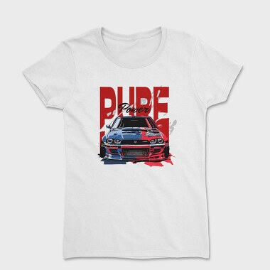 Customized Dual Color Car Front View, Women's T-Shirt