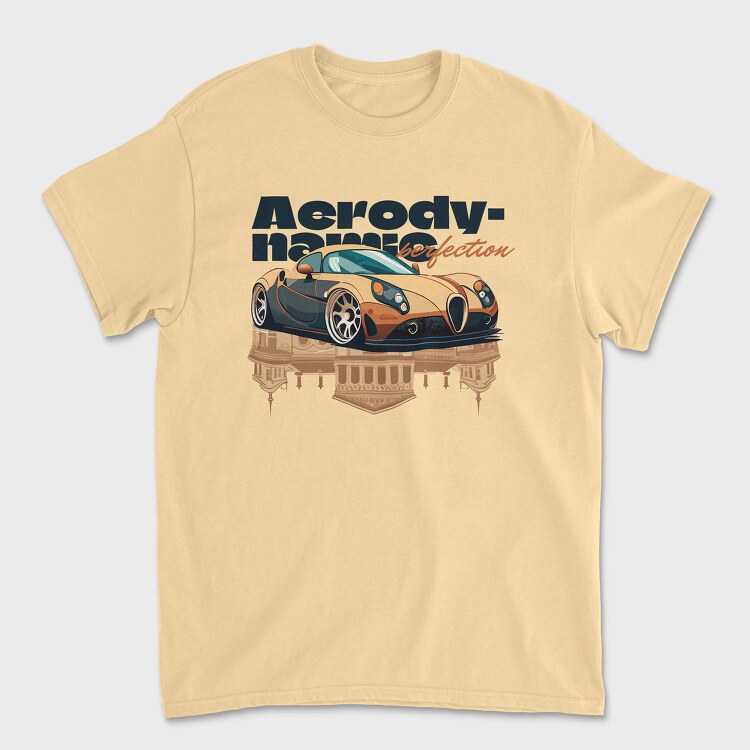European Super Sports Car, Unisex Men's T-Shirt