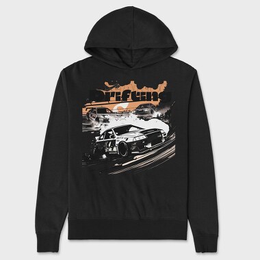 Art of Drifting Drift, Унисекс Мъжко Суичър