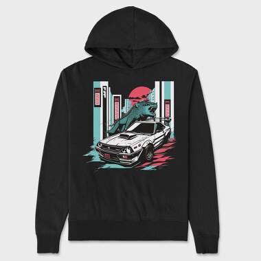 Custom Car Dragon City, Unisex Men's Hoodie