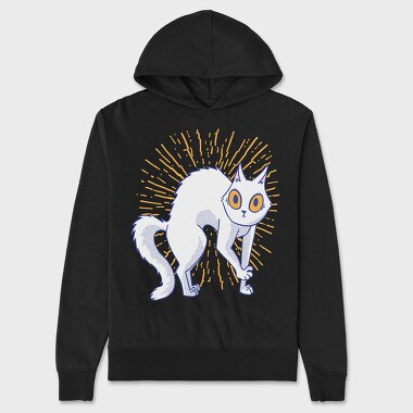 Cat Crab Walk, Unisex Men's Hoodie