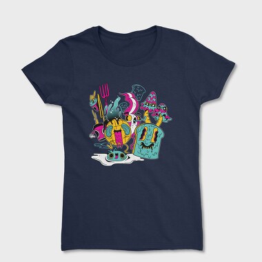 Psychedelic Breakfast, Women's T-Shirt