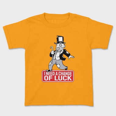 Change Of Luck, Kids' T-Shirt