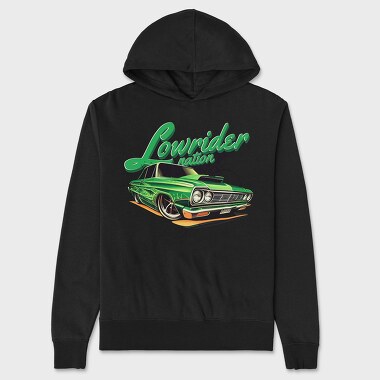 Custom Lowrider Car Luxury Rims, Unisex Men's Hoodie