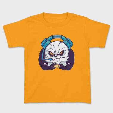 Panda Gamer, Kids' T-Shirt