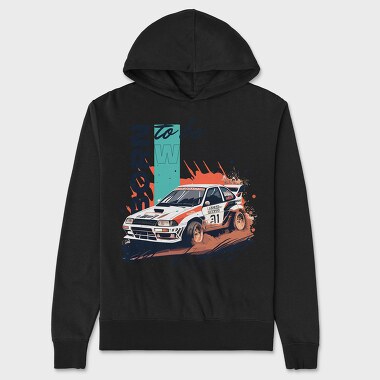 Car Rally Rally Competition Earth Japan, Unisex Men's Hoodie