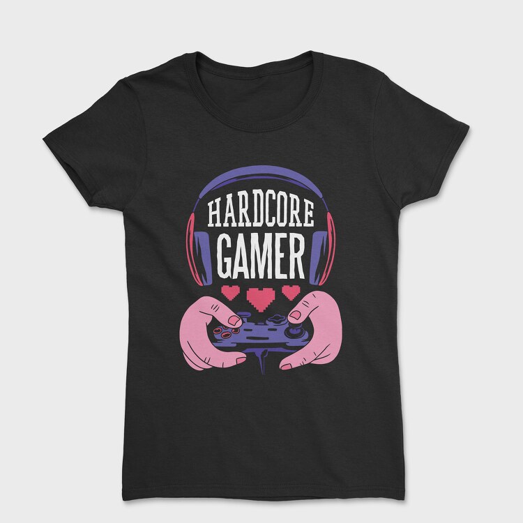 Hardcore Gamer, Дамска Тениска