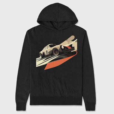 Classic Sports Car Bauhaus, Unisex Men's Hoodie
