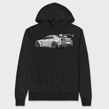Skyline Gtr Grey Racing, Unisex Men's Hoodie