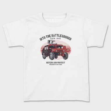 Hummer Defend and Protect 1945, Kids' T-Shirt