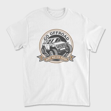 Off Road Jeep 3, Unisex Men's T-Shirt