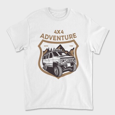 Off Road Van 3, Unisex Men's T-Shirt