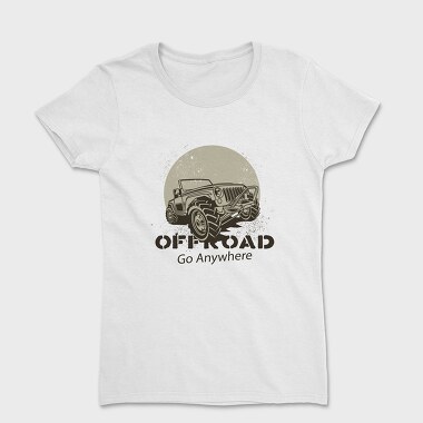 Offroad Go Anywhere Jeep, Women's T-Shirt