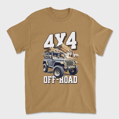 4X4 Offroad, Unisex Men's T-Shirt