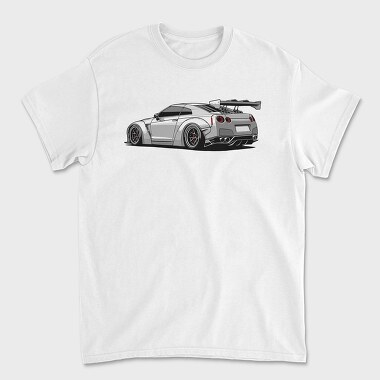 Skyline Gtr Grey Racing, Unisex Men's T-Shirt