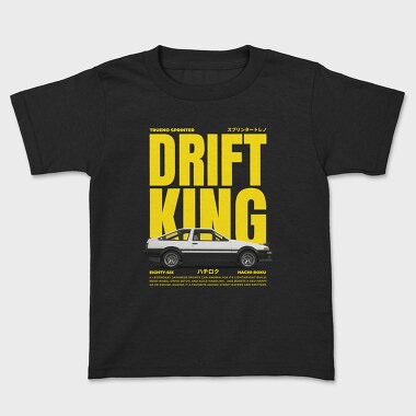 Trueno Drift King, Kids' T-Shirt