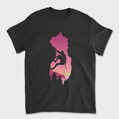 Extreme Climbing, Unisex Men's T-Shirt