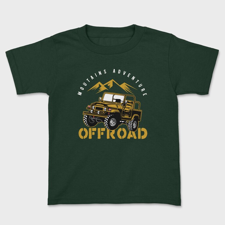 Offroad Jeep Adventure, Детска Тениска