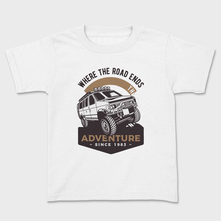 Off Road Van 0, Kids' T-Shirt