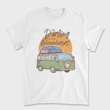 Be Adventurers, Unisex Men's T-Shirt
