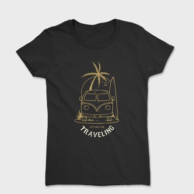Beach Traveling, Women's T-Shirt