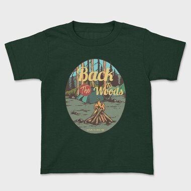 Camp Fire, Kids' T-Shirt