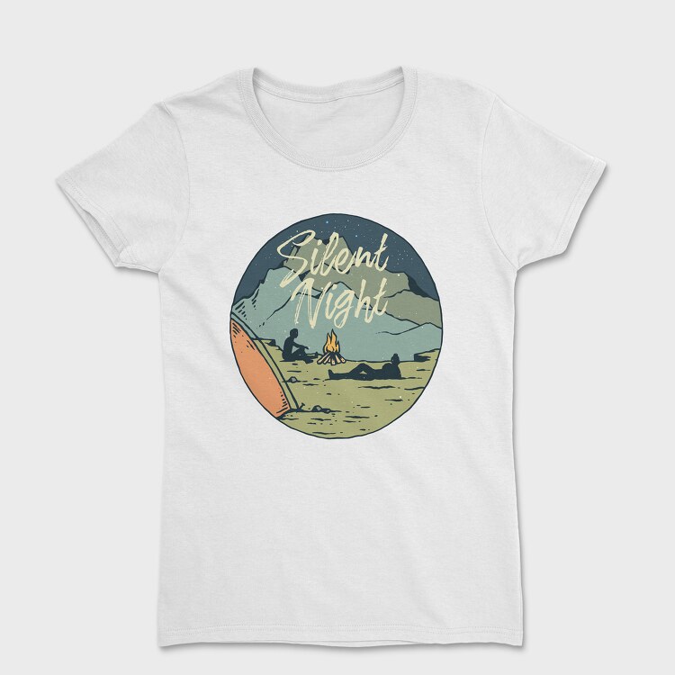 Camp Silent Night, Women's T-Shirt