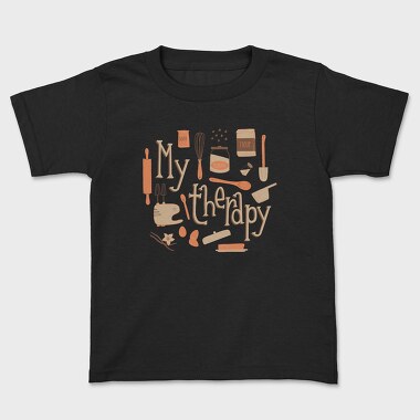 My Therapy Baking, Kids' T-Shirt