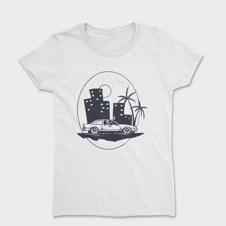 City Night Drive, Women's T-Shirt