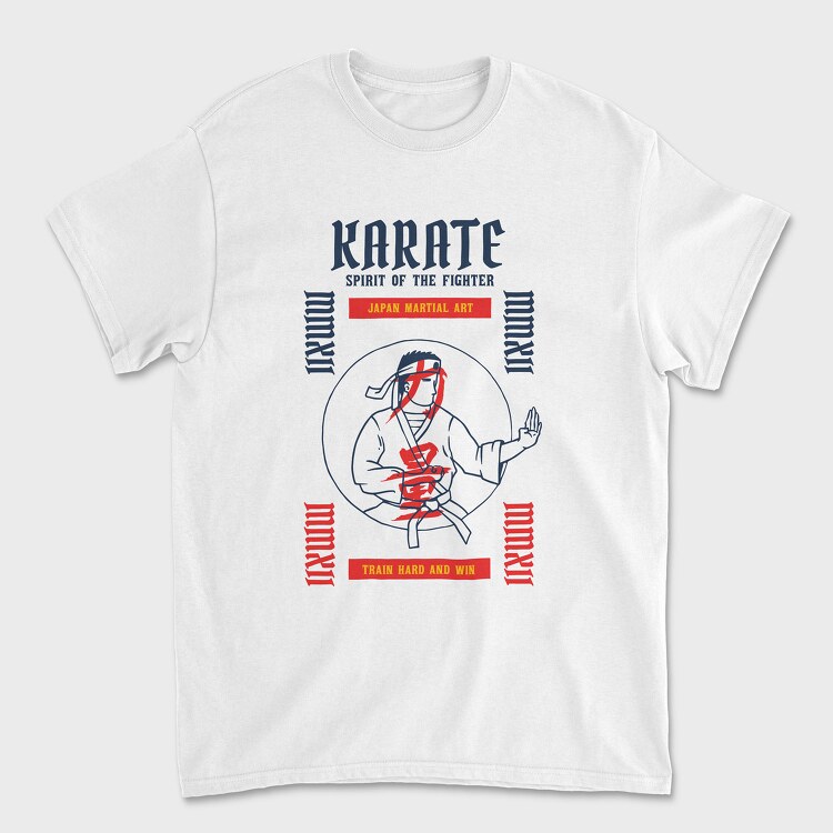 Karate, Unisex Men's T-Shirt