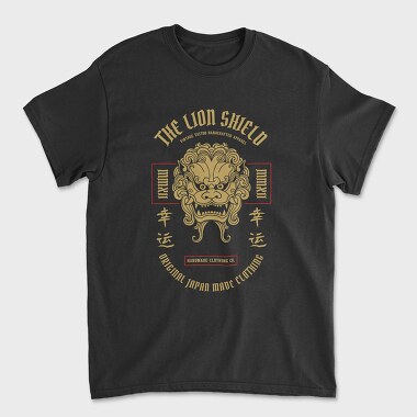 Унисекс Мъжка Тениска, Lion