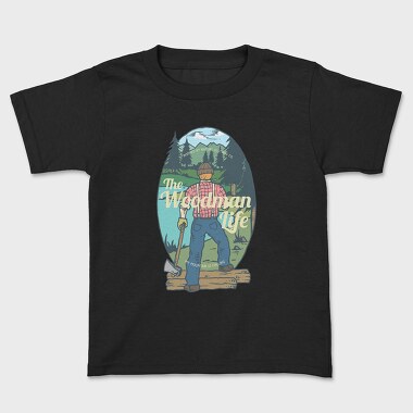 Lumber Man, Kids' T-Shirt